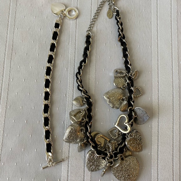 Heart-shaped Silver-tone Jewelry Lot - Picture 12 of 12